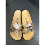 Birkenstock NEW  Betula Snake Print Slide Sandals‎ Womens Shoes SIze 10 Photo 1