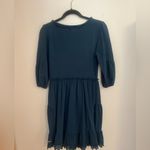 Matilda Jane  Hold the Key Blue Dress with Lace Hem Size S Photo 3