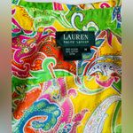 Ralph Lauren  Vtg Multicolor Paisley Classic Fit Button Down Shirt Size M Photo 7