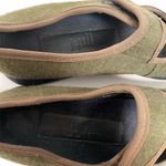 J.Jill Fabric Green Strap Mary Jane Flats Sz 7B Photo 4