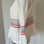 Anthropologie new with tags embroidered top in a size extra small office date Photo 2