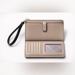 Michael Kors Taupe MK Logo Wristlet Wallet – New Without Tags Photo 2