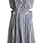 Nara Milano Blue and White Striped Cut Photo 0