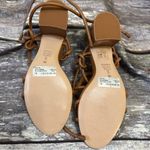 Schutz Nicky Mid Nappa Leather Sandals By  Size 7 Photo 6