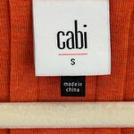 CAbi  orange and gray buttery soft hangout tee with high-low hemline size small Photo 7