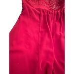 David's Bridal  Size 10 Red Strapless Dress Chiffon Satin Prom Bridesmaid NWT Photo 7