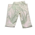 Metallic Disco iridescent cream shimmer high waist jeans. Small. NWOT Size undefined Photo 3
