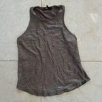 Koral  Brown Metallic Loose Fitting Tank Sz XS Photo 0