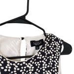 Saloni AGNES KNOT PRINT SILK CREPE DE CHINE DRESS Red Size 8 Photo 5