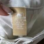 Kate Hill Woman 14W White Cotton Wide-Leg High-Rise Pants Classic Cottage Beach Photo 6