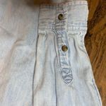 American Eagle blue jean button up shirt size xs Photo 4