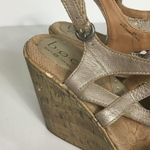 B.O.C Women’s Gold Cork Wedge Strappy Sandals Sz. 11 EUC (Flaw) Photo 7