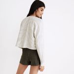 Madewell NWOT MWL Tie-Dye Crop Sweatshirt Tee Photo 1