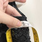 Parker  Size S Black Silk Dress Beaded Prom Party Dress Photo 6