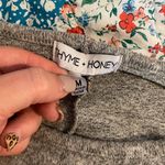 Thyme + Honey  Medium Gray Blouse  Photo 6