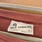 Sgt leisure‎ embroidered park city Utah snowflake Shirt burnt rust orange large Photo 3