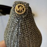 Michael Kors  Dorothy Flex Stiletto Pump Dark Gold Glitter Shimmer Women's Size 8 Photo 5