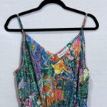 Amanda Uprichard Madison Watercolor Floral Faux Wrap Mini Dress Women’s Size M Photo 3