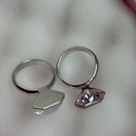 Swavorski NWT Swarovski ring duo Photo 9
