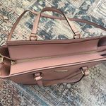 Kate Spade Hadlee Laurel Way Dusty Peony Pink Leather Handbag Purse Satchel Photo 3