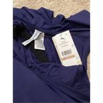 Tommy Bahama New. navy one shouldered swimsuit. Size 12. Retails $159 Photo 6