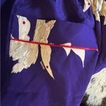 Zadig & Voltaire Roses Blossom Printed Silk Pants Size 40 / Large Photo 4