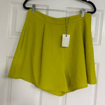 Miou Muse Chartreuse Color‎ Shorts Size Large Green Photo 0
