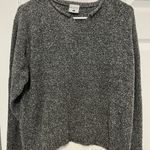 Columbia  grey black sweater size large Photo 0