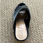 Sole Society  Luella Cloud Blue Crisscross Mules Photo 10