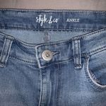 Style & Co Embroidered Jeans Photo 3