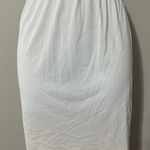 Muveil Ivory Knee Length Slip Skirt NWOT Women’s Size 38 (8) White Photo 0