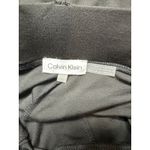 Calvin Klein Black Wide Leg Belt Tie Waist Dress Pants Size M Work Office Career Photo 2