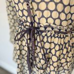 Anthropologie Fumblin Foe Distressed Rustic Polka Dot Ruffle Blouse Size S Multicolor Photo 2