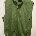 Crown & Ivy  Men’s Medium Olive Green Fleece Vest Photo 0