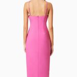 Elliatt  Janelle 3D Midi Dress In Pink XXS  Photo 2