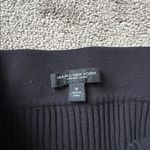 Marc New York  Andrew Marc Black Ribbed Skirt SIZE M Photo 2