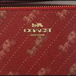 Coach  Classic Horse & Carriage Wristlet Corner Zip Photo 3