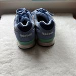 Reebok  Classic Harman Run Shoes Womens Size 8M Blue Suede Sneakers‎ Retro Photo 3