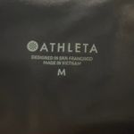 Athleta  Scalloped Lasercut Tight Capri Legging Sz:Medium‎ Plum/Dusk Pink EUC Photo 6