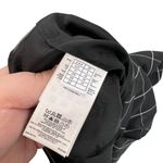 Brooks Brothers  Black Windowpane Print Cropped Blazer Wool Size‎ 2P Petite Photo 12