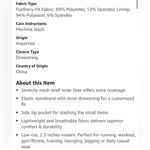 CRZ Yoga  Quick dry Running‎ Shorts 2.5” Size S Photo 9