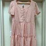 Sweet Storm EUC -  pink babydoll dress. Medium Photo 0