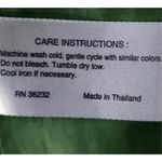 Gallery  Petite Green Big Button-Front Jacket Size Small P Mid Length Women Lined Photo 7