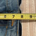 ZARA  Woman Medium Rise Slim Fit Straight Leg Stretch Distressed Denim Jeans 4 Photo 9