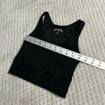 Year of Ours Ribbed Gym Bra Women's XS Black Moisture Wicking Medium Weight Photo 4