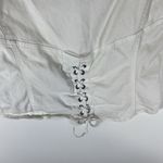 Harley Davidson Womens White Sleeveless Full‎ Zip Biker Motorcycle Vest Size S Photo 8