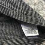 Emma & Sam ‎ Black Grey Striped Scrunched Tank Size Medium Photo 4