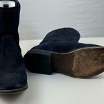 ZIGI Girl Canon Black Suede Boots Women’s Size 7 Rugged Slouch Biker Ankle Boot Photo 3