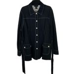 Sutton Studio Retro 70’s Look Jacket Women’s Size CL Blue Photo 14