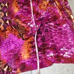 Vintage Cashe Y2K 2000s bodycon wrap dress pink glam sexy Mini dress size medium Photo 3